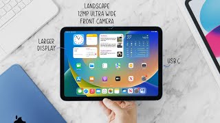 NEW 2022 iPad (10th Gen) Unboxing & Setup - BLUE!