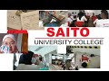 FIRST DAY AS SAITO COLLEGE STUDENT | SHORT VLOG #1