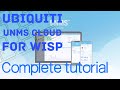 How to Configure UNMS Cloud, Ubiquiti UNMS Cloud Overview | how to configure AP and Station