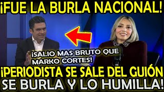 PERIODISTA HUMILLA Y SE BURLA DE JORGE ROMERO SE EMPVT4 EN CADENA NACIONAL