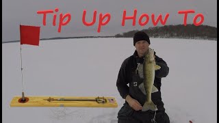 How to Fish Tip-Ups | WALLEYE