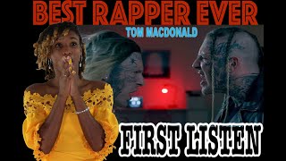 FIRST TIME HEARING Tom MacDonald - BEST RAPPER EVER | REACTION (InAVeeCoop Reacts)