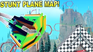 I Searched for Stunt Planes to Fly on this Massive Stunt Map! - Trailmakers Gameplay