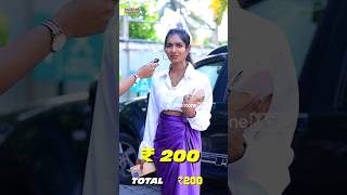 Asvi Malayalam Ashwathy | How Much Your Outfit Worth | Surprise | Milestone Makers | #shorts