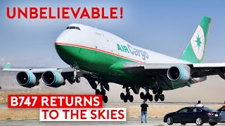 How a B747 Returns to the Skies After Years in Desert Storage?