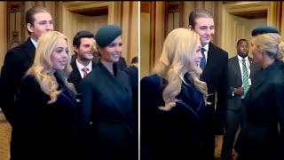 Barron Trump Photobombs, Sisters Tiffany and Ivanka Trump