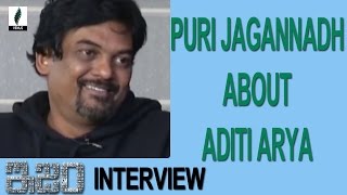 Puri Jagannadh About Actress Aditi Arya @ ISM Team Interview | Kalyan Ram | Puri ism