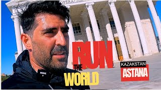 Run Through The Capital With Me: A Tour Of Astana, Kazakstan | virtual running |