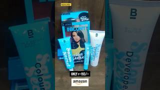 Bblunt hair colour best deal under ₹-200/- 🤩 on Amazon🤩 #viral #youtubeshorts #haircolour #bblunt🧑‍🔬