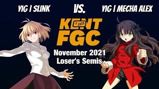 YIG | Slink (Red Arcuid) vs. YIG | Mecha Alex (Miyako) - The Mix (Nov. 2021) | MB:TL Loser's Semis