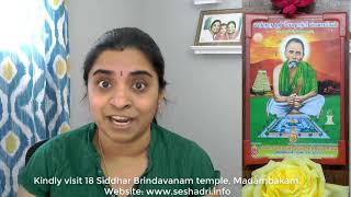 Divine Experiences with Mahan Sri Seshadri Swamigal - Episode 9