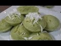 Steamed Pandan Rice Cake Recipe(Noum Ma Kow Slek Touy / Dessert)