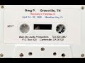 NA SPEAKER TAPE ~ GREG P (TN) ~ Marathon Key FL 1998