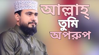 আল্লাহ তুমি অপরুপ না জানি কত সুন্দর।Allah Tumi Oporup। Islamic song। M Hasibur Rahman gojol।