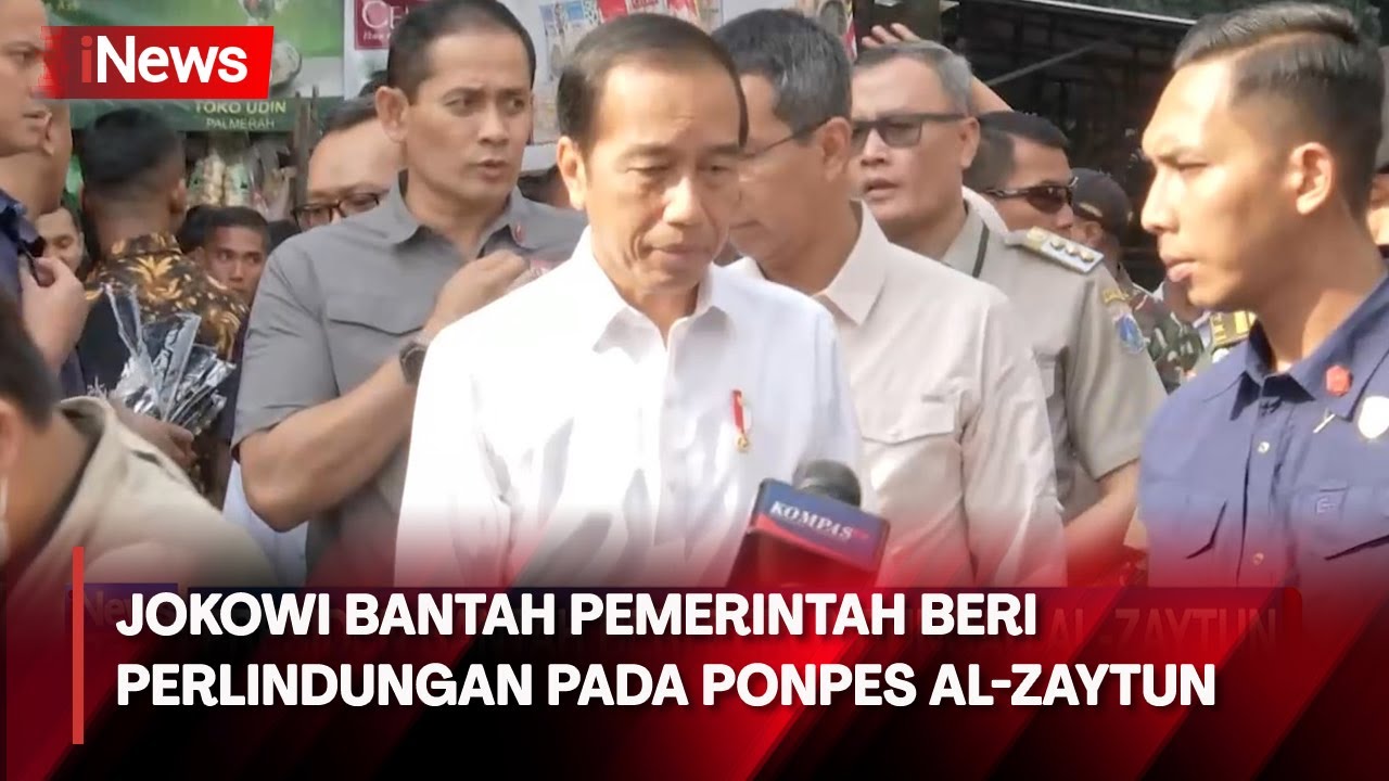 Presiden Jokowi Bantah Pemerintah Beri Perlindungan Pada Ponpes Al ...