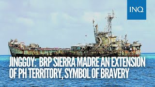 Grounded, dilapidated Navy ship an extension of PH territory, symbol of bravery, says lawmaker