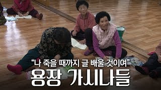 진도 용장마을 늦깎이 학생들 #만학도 #한글교실 [전국시대]