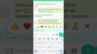 / #pov : temen tukang nyontek \\ #povwhatsmock #fypyoutube #mogarame #fakechat #likeandsubscribe