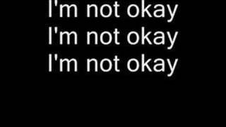 I'm Not Okay  My Chemical Romance (lyrics)