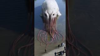 AIが描く巨大な生物の出現シーン #ai #ai動画 #画像生成ai #shorts