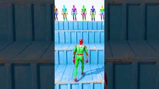 GTA 5 Epic Water Ragdolls | Spider-Man Jumps / Fails ep.118 #shorts