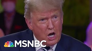 Trump Implies He's $400M In Debt During Town Hall | Morning Joe | MSNBC
