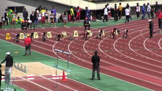 2012 春季記録会 100m 3組