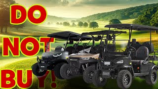 Top 5 WORST USED Golf Carts To Avoid in 2025