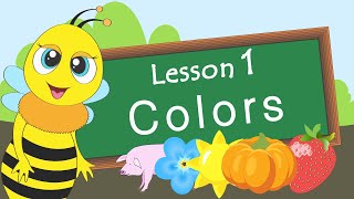 Colors. Lesson 1. Educational video for children (Early childhood development).