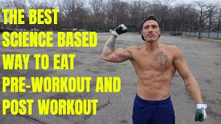 The Best Science Based Way To Eat Pre-Workout and Post Workout | That's Good Money