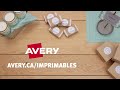 Étiquettes rondes imprimables jusqu au bord print to the edge d avery®