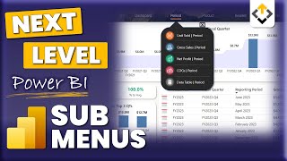 Take your Power BI Navigation Menus to the Next Level - Full PBI UX/UI Design Tutorial