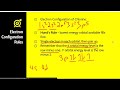 AP Chemistry: Video 1-3: Atomic Structure, Electron Configurations, and Photoelectron Spectroscopy