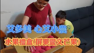 艾多美 心艾小農水果禮盒(屏東愛文芒果)