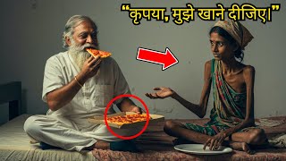 वह अपनी बेटी को महीने में सिर्फ एक बार खाना देता था... जब सच्चाई सामने आई, तो हर कोई सन्न रह गया!