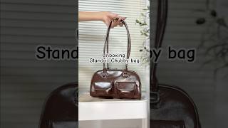 Unboxing Stand oil Chubby bag  #fashion #แกะกล่องรีวิว #bag #vegan #รีวิว #กระเป๋า #shorts