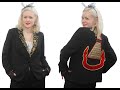 Lane Bryant Size 16 - Desperately Seeking Susan Inspired Black Glitter Blazer