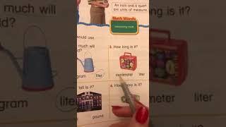 Math - Grade 2 - Choose tools and units of measure