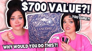 $700 FOR THAT?! I Don't Believe it! | Lancome Advent Unboxing