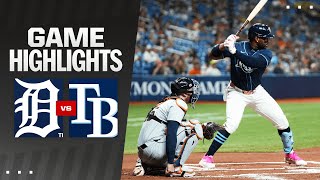 Tigers vs. Rays Game Highlights (4/23/24) | MLB Highlights