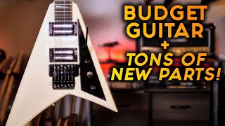 BUDGET METAL GUITAR FULLY UPGRADED - New Bridge, Pickups, Electronics...