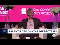 palantir ceo alex karp on college protests and the future of war cnbc 2024