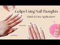 QUICK & EASY Gelip Tutorial Using Nail Thoughts Bases! | KOKOIST USA