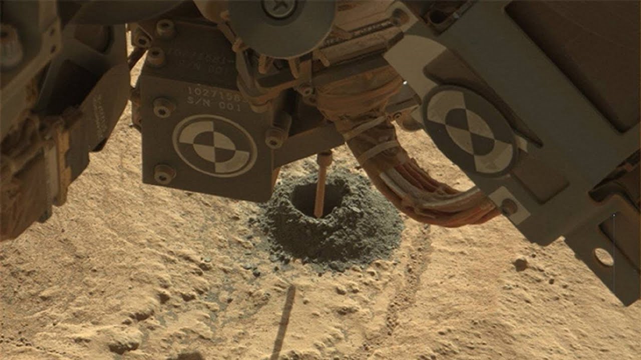 Curiosity Mars Rover Drill