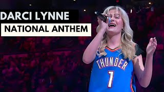 National Anthem | Live Performance | Darci Lynne