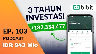 HASIL 3 TAHUN INVESTASI REKSADANA DI BIBIT | Podcast DBI Ep. 103