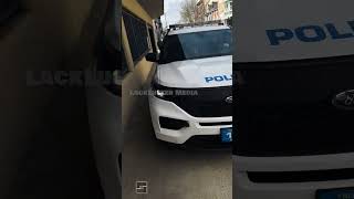 Cop Crashes While Driving on Sidewalk at Cyclist!