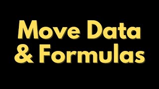 Move Data & Formulas in Google Sheets - Apps Script Tutorial [SheetsNinja]