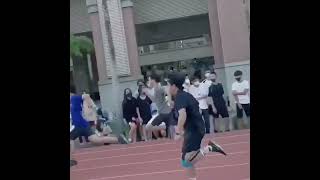 2022-11-11興大附中運動會 Men's 100m Heat 1