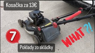 Poklady zo skládky #7 Znova vyhodená kosačka // bude funkčná?